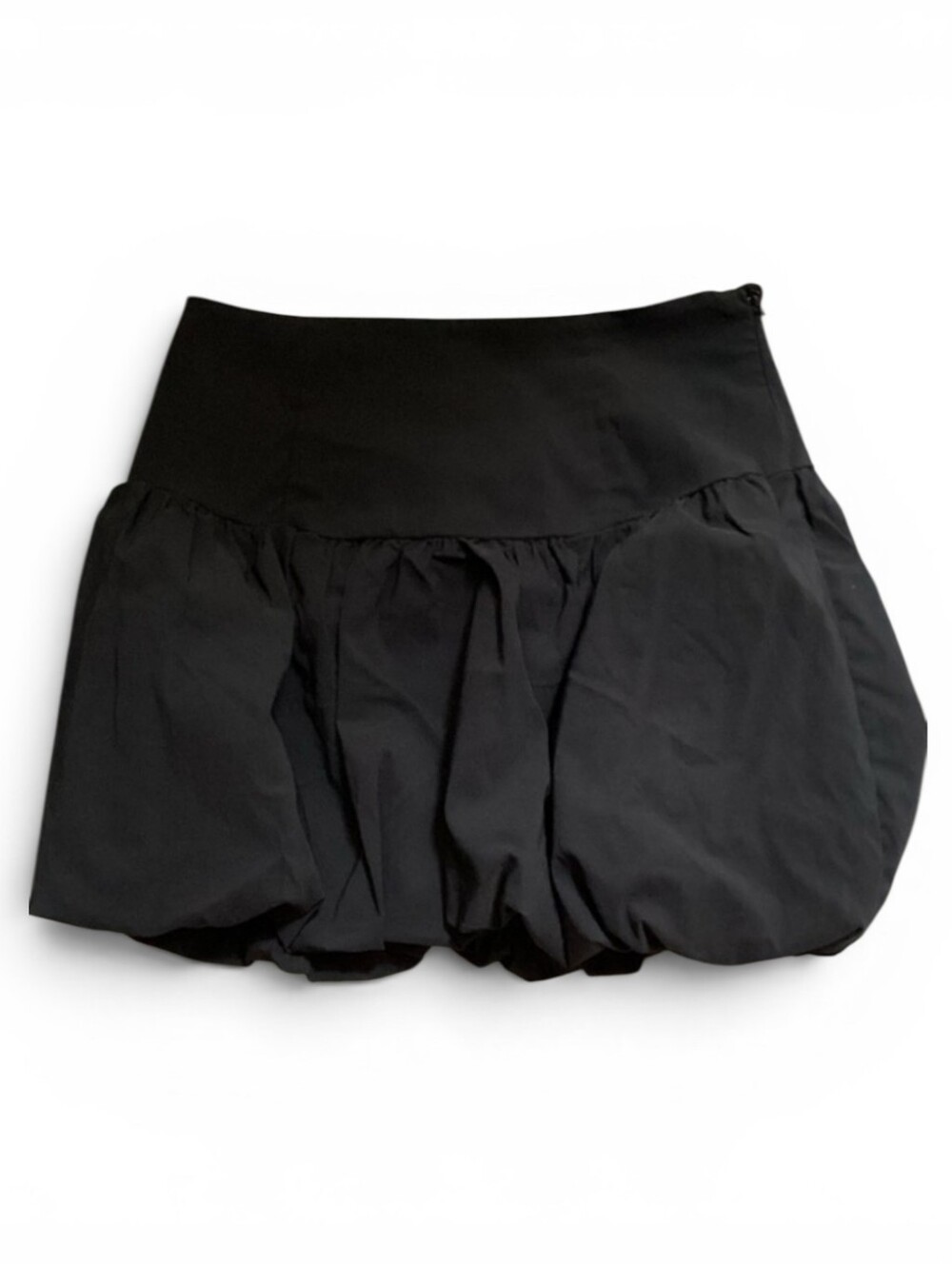 New with tags Free People Black Bubble Hem Mini Skirt